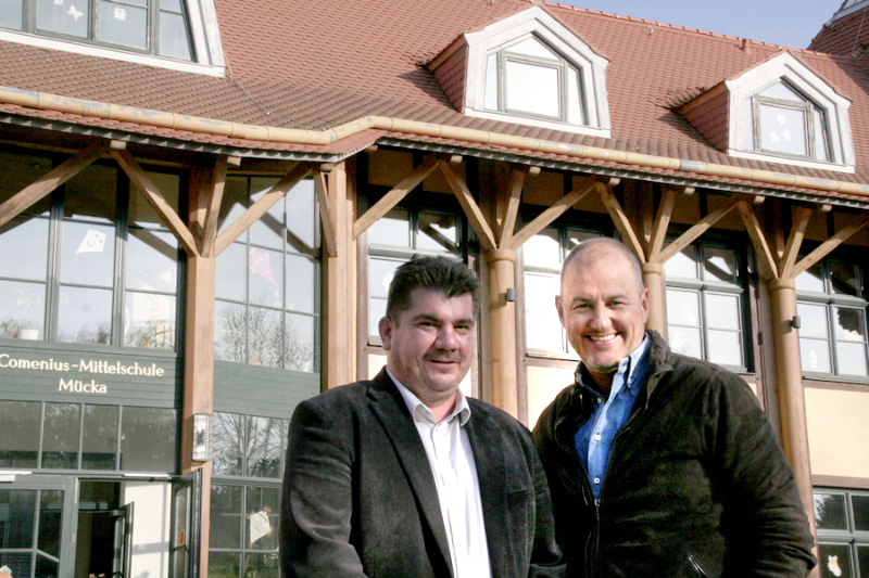 Starkoch Frank Rosin an Mückaer Schule